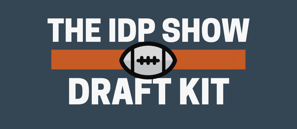 Draft Kit: 2023 IDP Rookie Rankings - The IDP Show