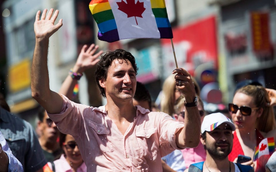 Justin Trudeau's "Pink Fascism" Agenda Divides Canadian Society