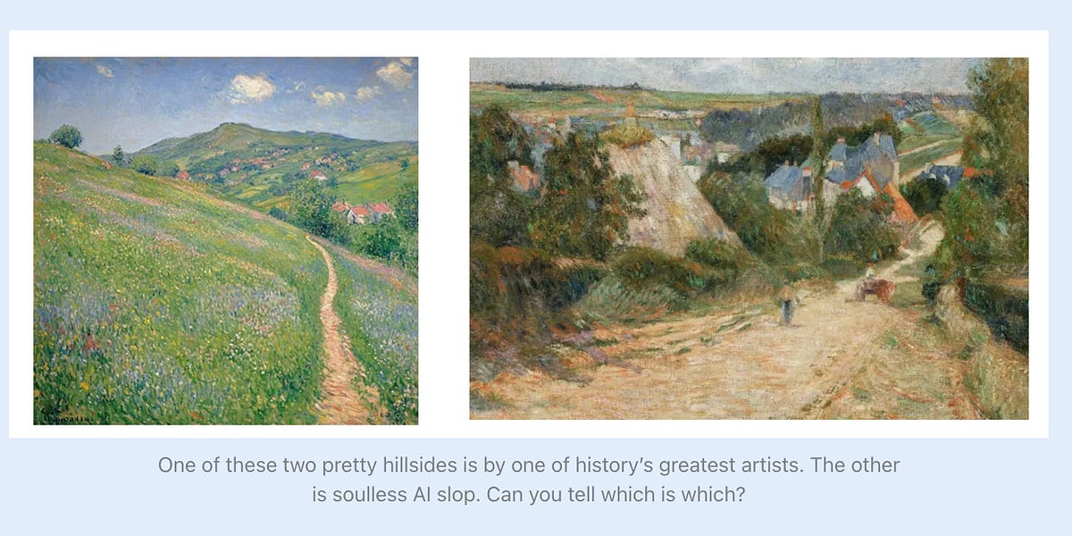 Note on People Prefer A.I. Art Because People Prefer Bad Art via Max Read