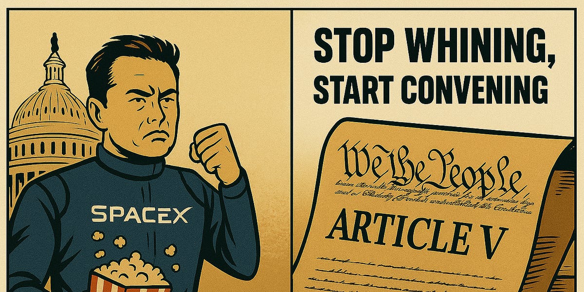 Elon&rsquo;s Rage, Washington&rsquo;s Rot, and the Remedy Hidden in the Constitution