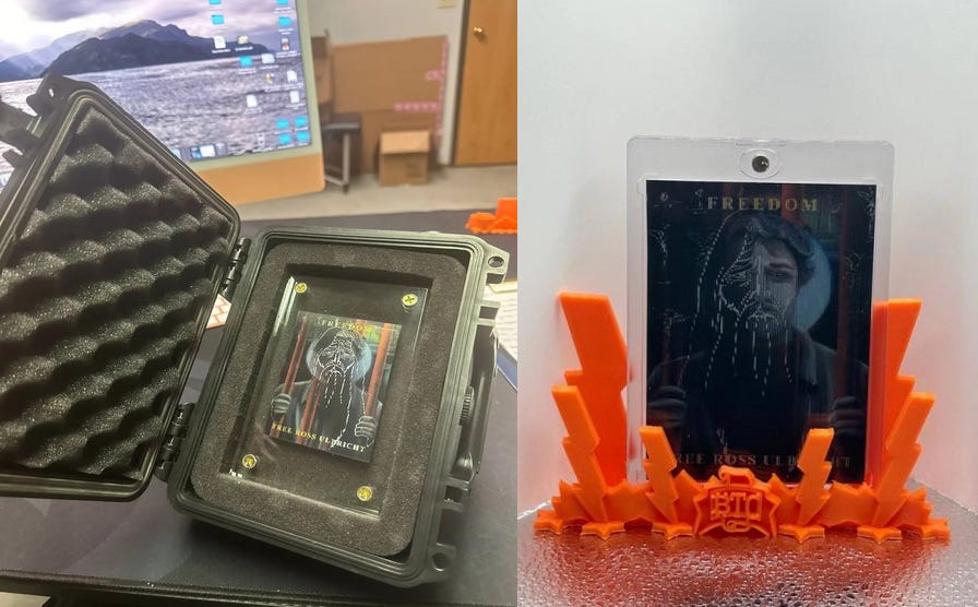 The Free Ross/Free Samurai Bitcoin Collectibles Raffle