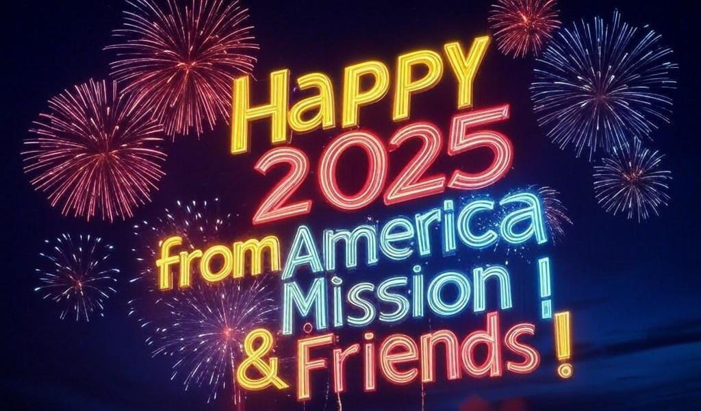 America Mission Welcomes You To 2025