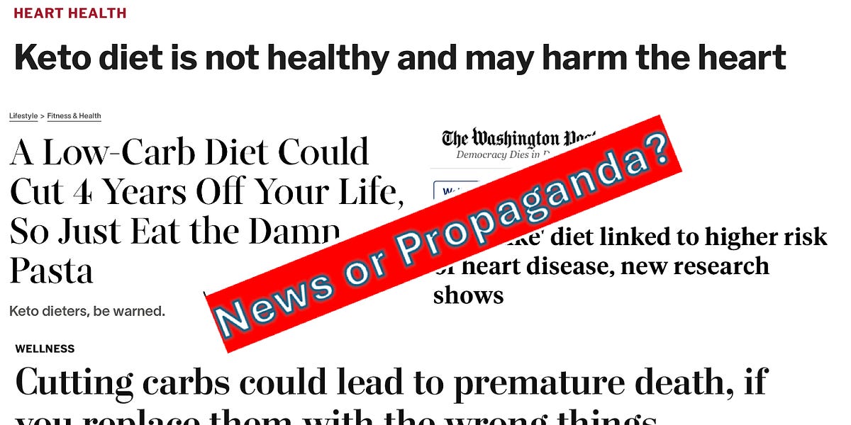 Is there a propaganda campaign against lowcarb?