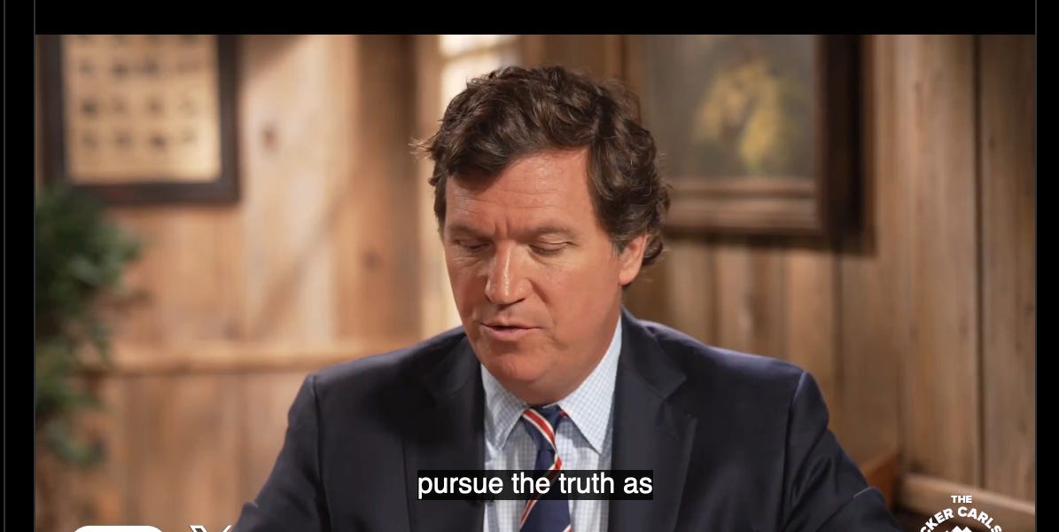 Interview with Bret Weinstein by Tucker Carlson is too important not to share here