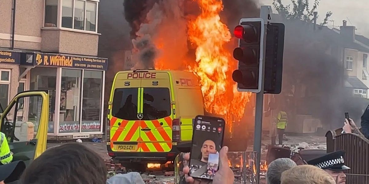 UK Riots It Can Happen Here
