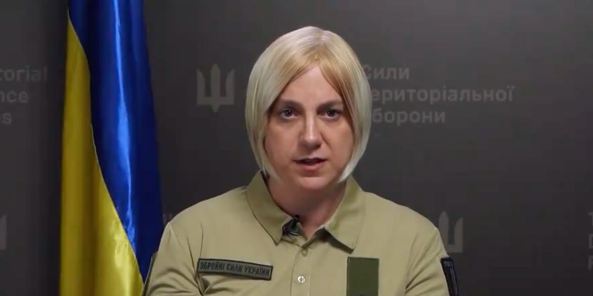 Ukraine trans military spox who said dissidents would be 'hunted down' confirms, then later denies, that he's a U.S. government asset