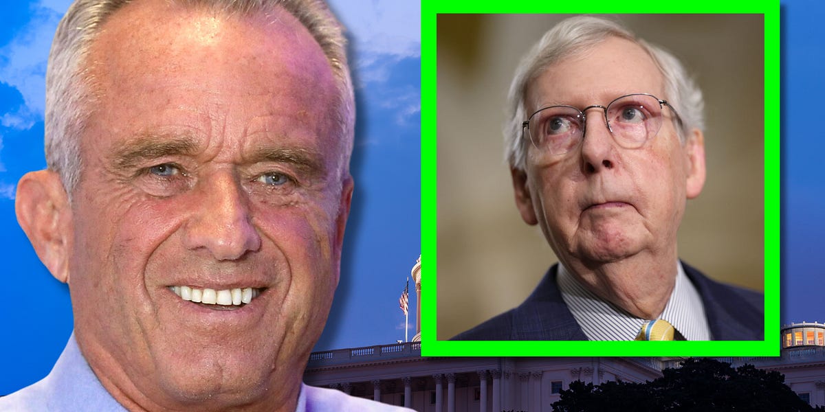 Mitch McConnell Loses it Over RFK Jr.&rsquo;s HHS Confirmation