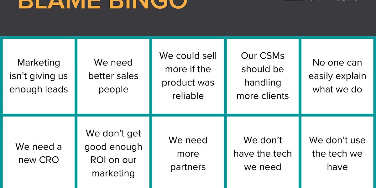 2 frameworks to help you get past GTM Blame Bingo🙂 Descubra as melhores