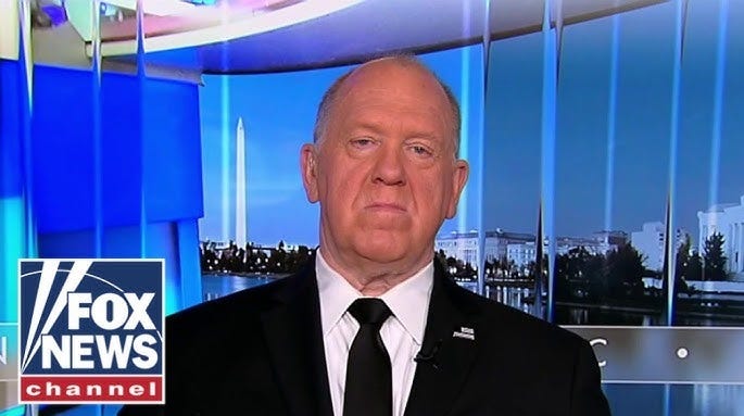 Border Czar Can't Wait To Start Imprisoning Democrats For Not Helping ICE Kidnap People