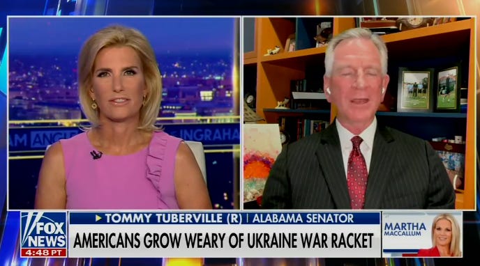 Senate's Most Magnificent Dumbass Made Up A Cool Football Analogy For Russia And Ukraine, Y'all Wanna Hear It?