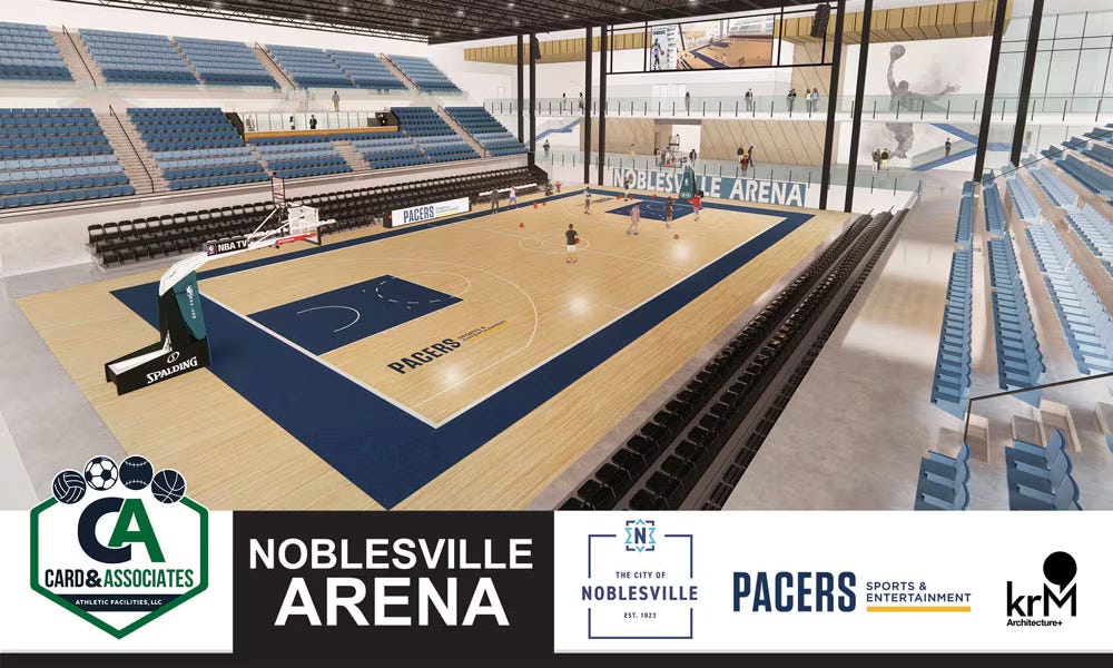 Noblesville to build new arena for Pacers' G League team