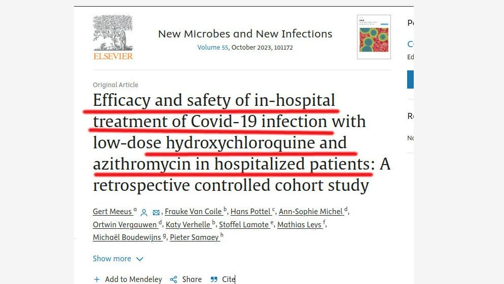 Hydroxychloroquine Does Save Lives After All, New Study Finds