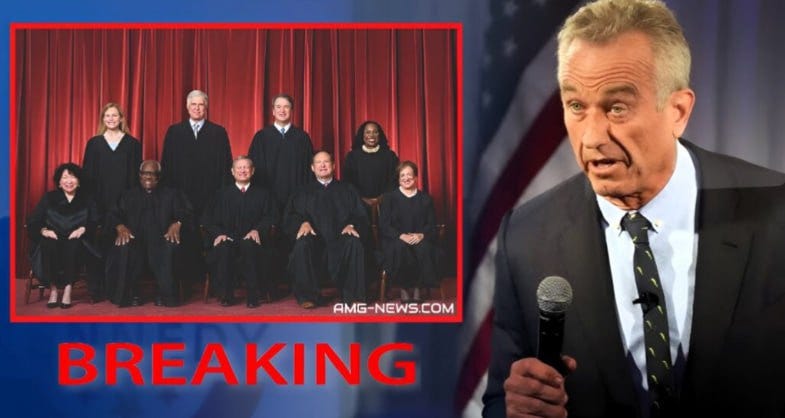 Supreme Court DESTROYS Big Pharma Robert F Kennedy Jr Wins Historic