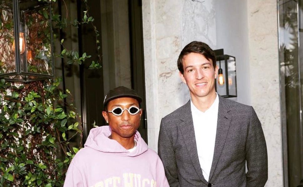 SPOTTED: Pharrell Williams Posts Up in Paris with Nigo Wearing Louis Vuitton  – PAUSE Online