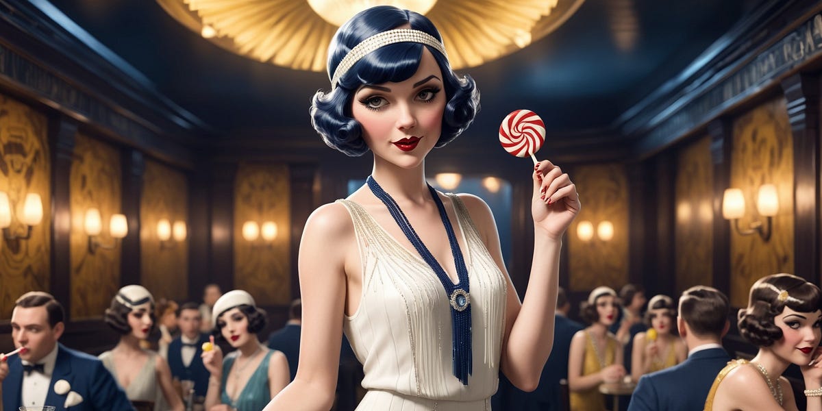 The Flapper's Love for Lollipops Saved the Charms Candy Company.