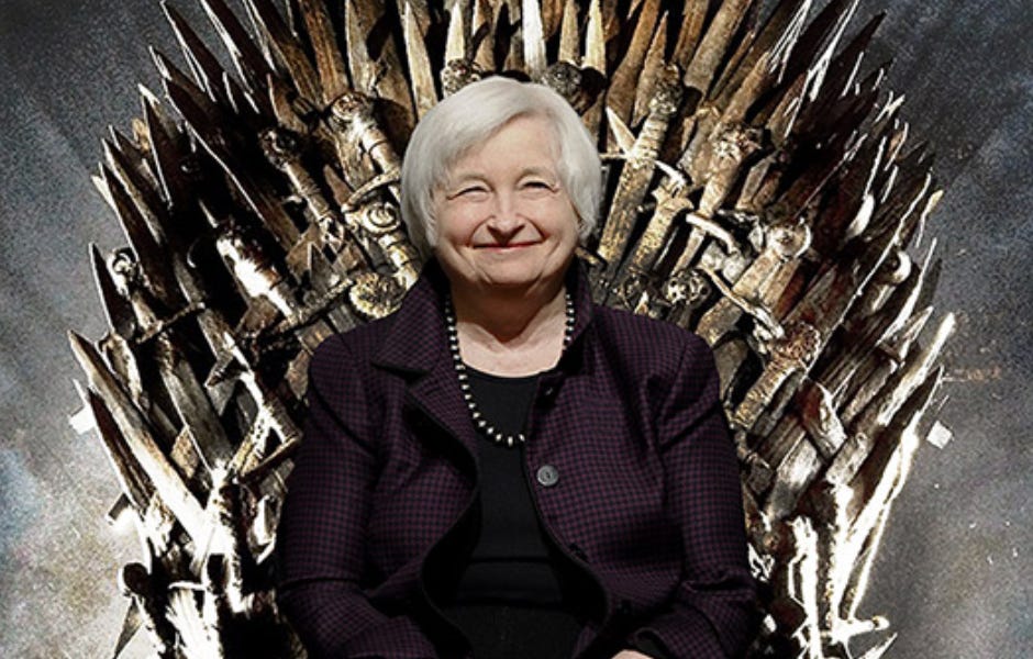 Yellen's China Trip, Bank Liquidity Tensions Rise, Safe Haven Assets Continue to Rise