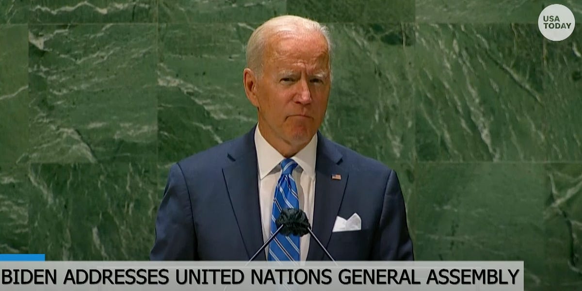President Biden Speaks At UN General Assembly For Last Time