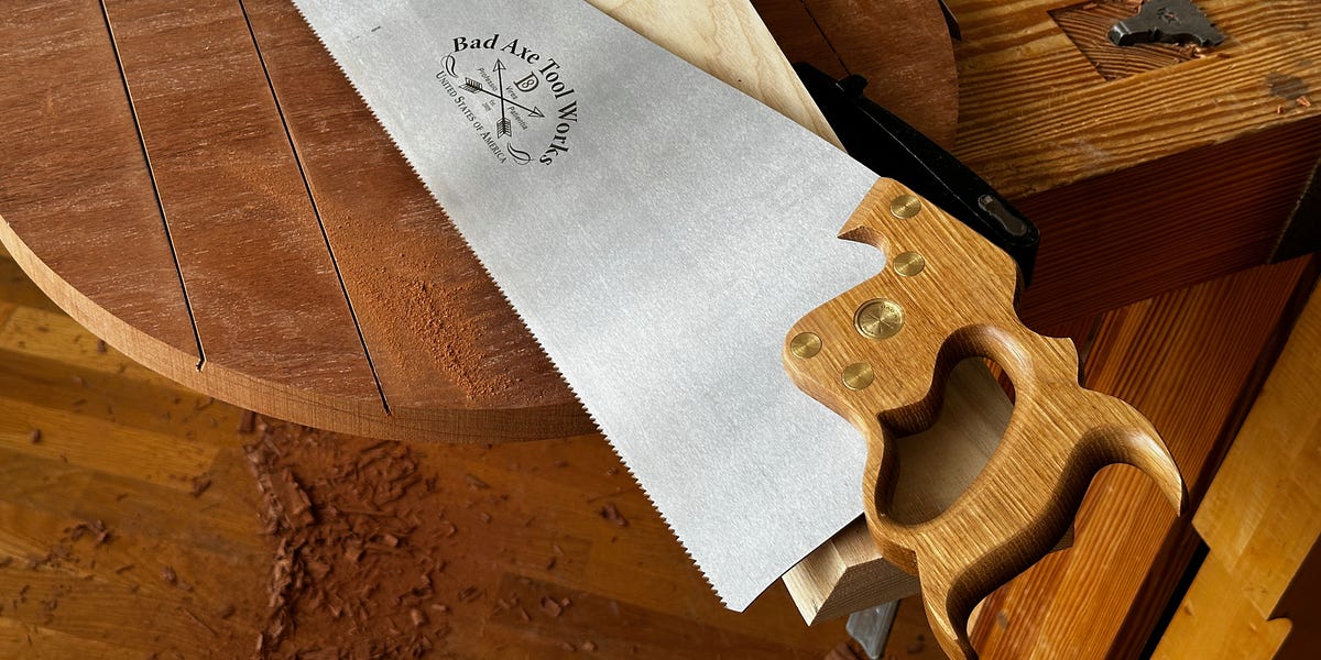 Bad Axe D8 Panel Saws by Christopher Schwarz