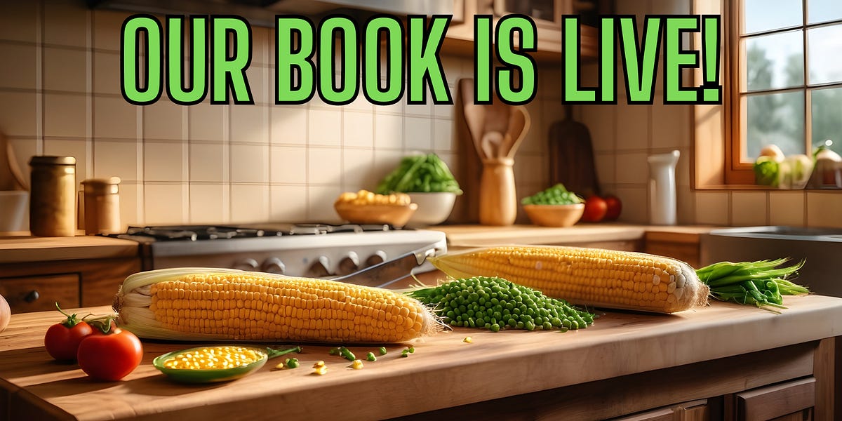 OUR BOOK IS LIVE! Exciting!