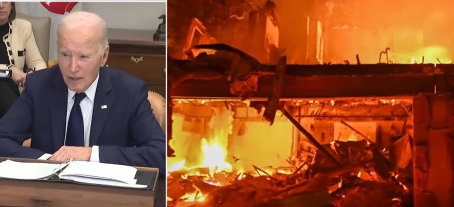 Biden Gives America A Final Taste Of Presidential Leadership With LA Wildfire Response Biden Gives America A Final Taste Of Presidential Leadership With LA Wildfire Response