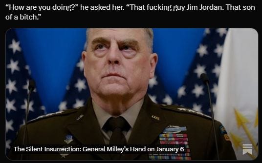 Mark Milley’s Attempted Coup