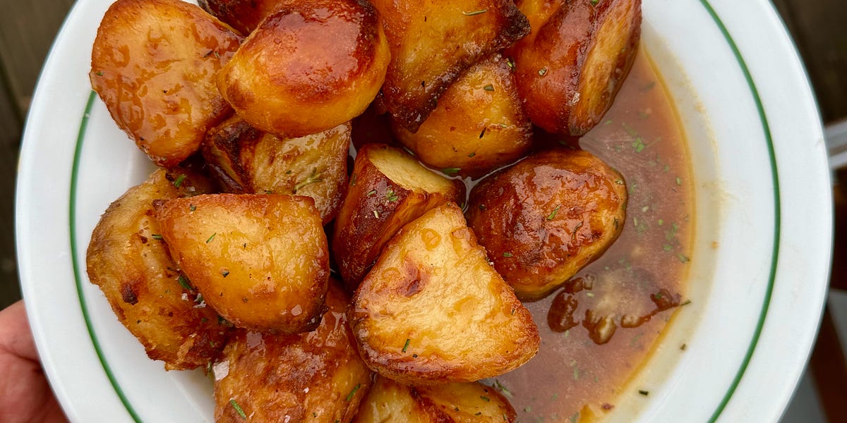 Goose Fat Roast Potatoes - Chef Jon Watts
