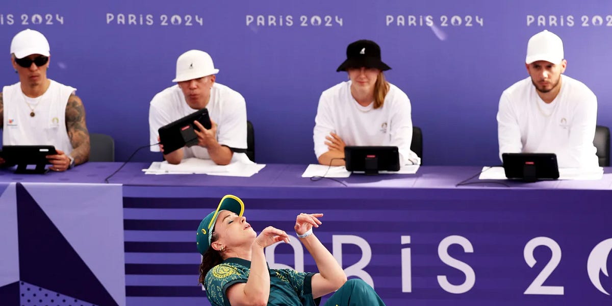 Australian Olympic Breakdancer 