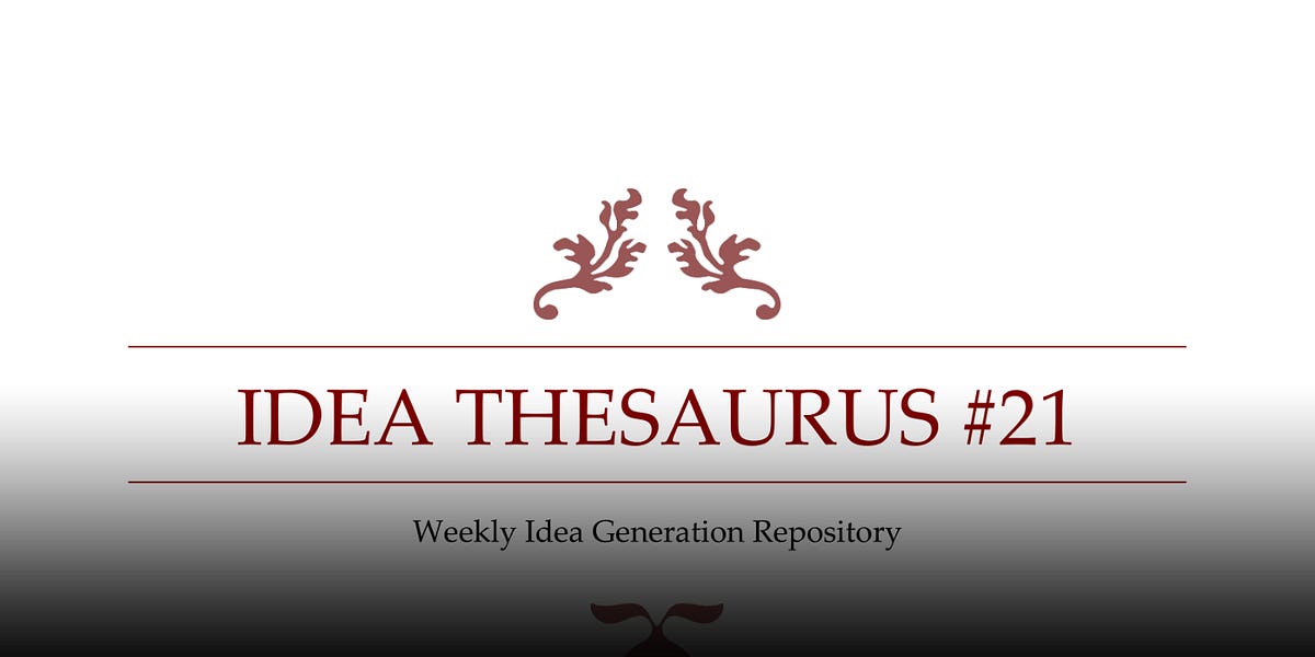 Idea Thesaurus 21 The Tiger's Prey