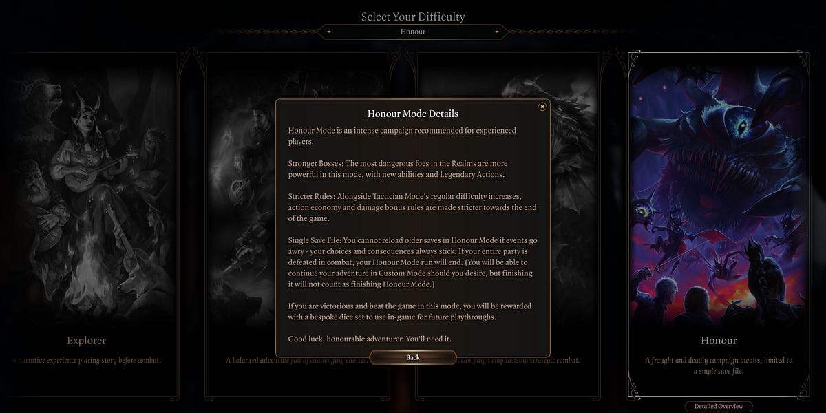 The Player Who Persists a note on video game difficulty