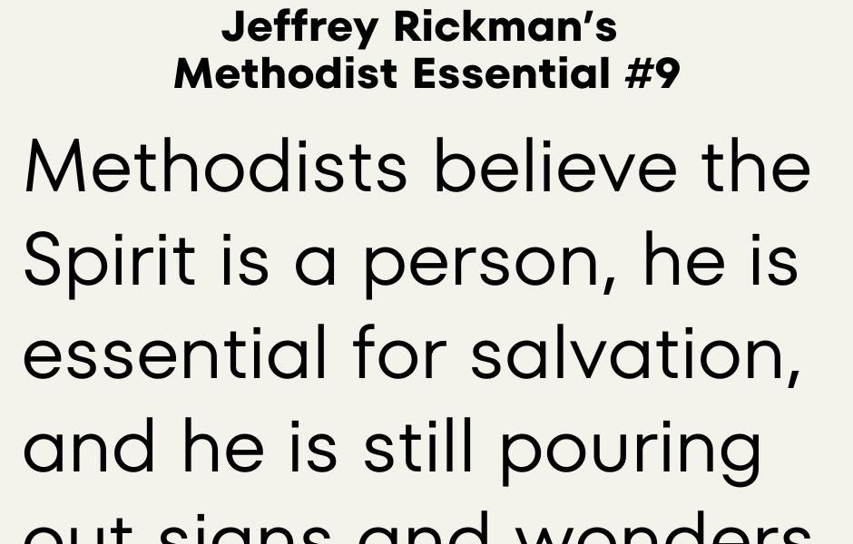 Methodist Nature: Balanced Holy Spirit People