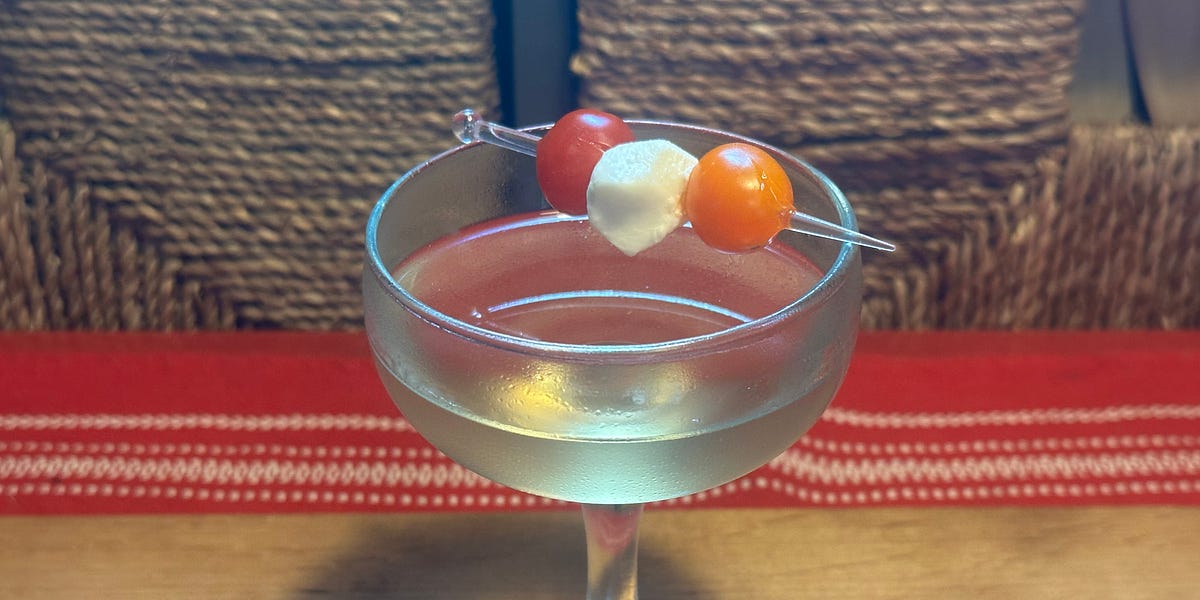 Welcome To Wonkette Happy Hour, With This Week’s Cocktail, The Caprese Martini!