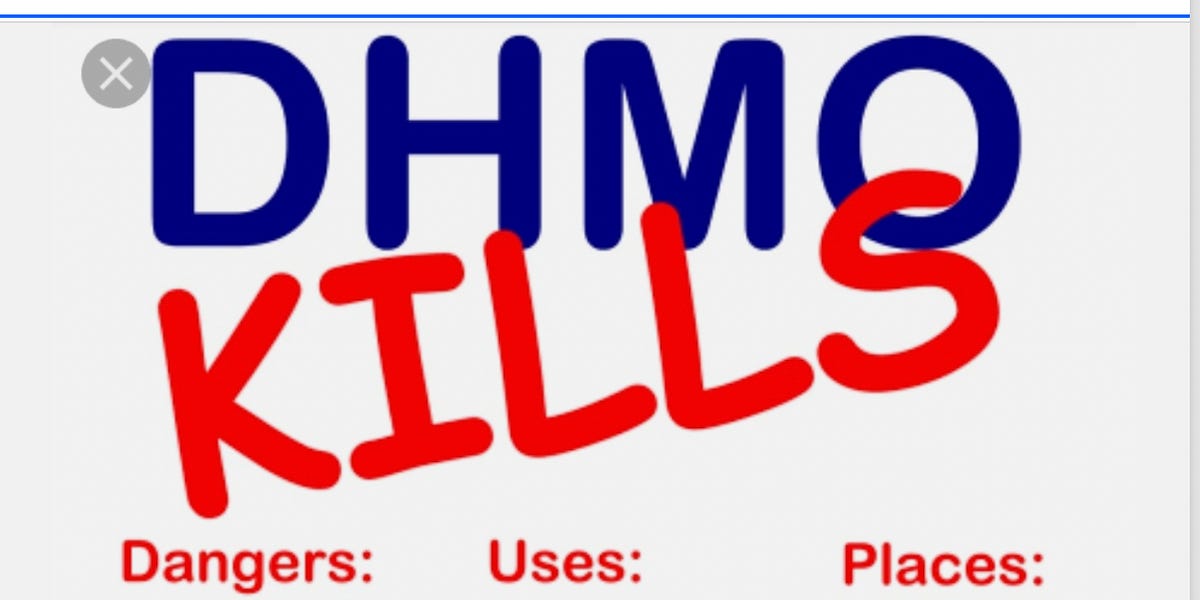 Scaring The Public Using Unfamiliar Chemical Names Is Surprisingly Easy To Do