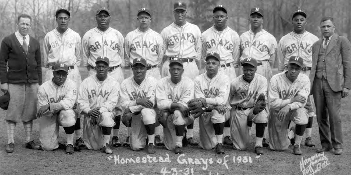 Homestead Grays Josh Gibson Negro League Baseball Jersey 