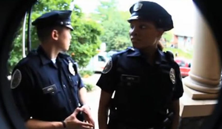 When Police Knock on Your Door -