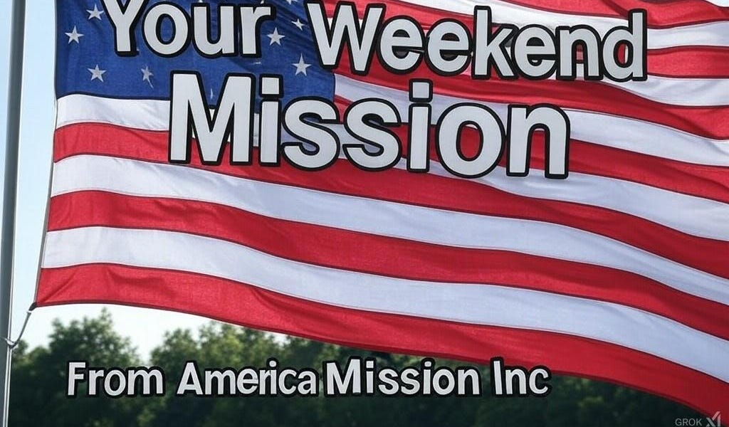 Your Weekend Mission: January 10 - 12, 2025