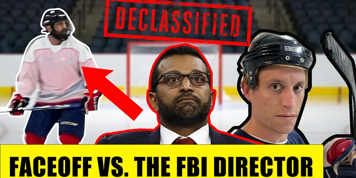 I played hockey against FBI Director Kash Patel