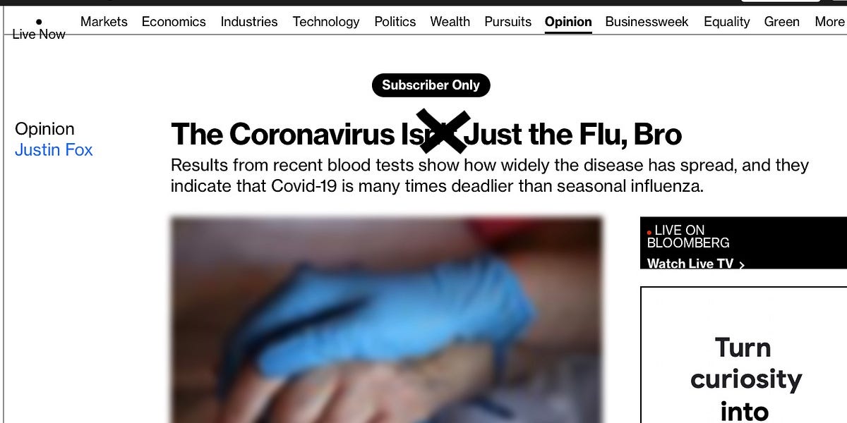 It really was just the flu, bro