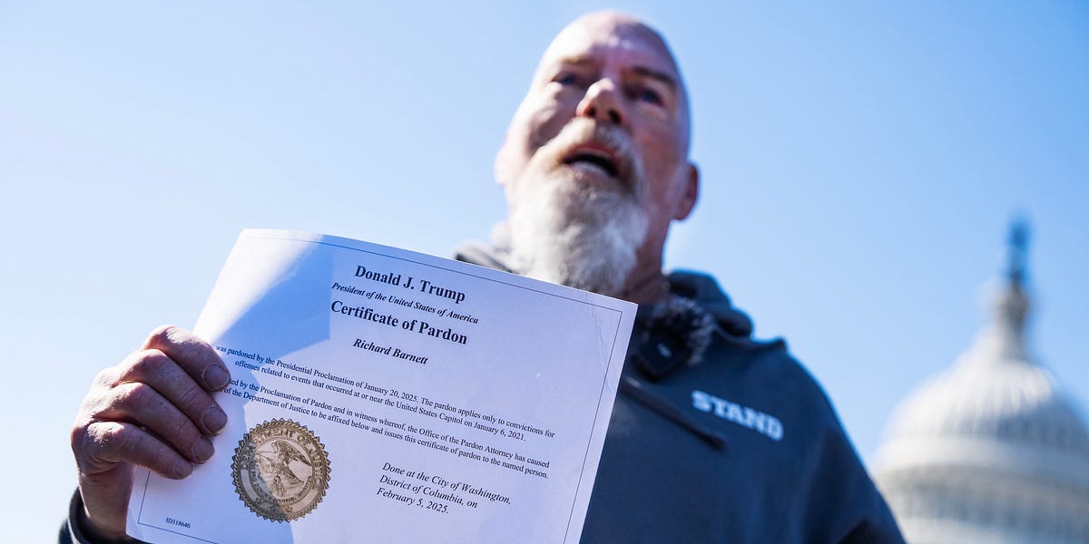 Convicted Capitol Attacker Returns, Sparks Pardon Controversy