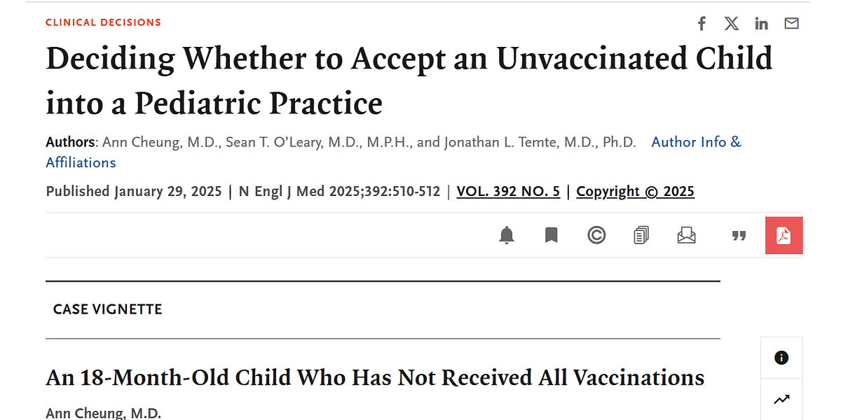 Pediatricians who accept unvaccinated patients near me