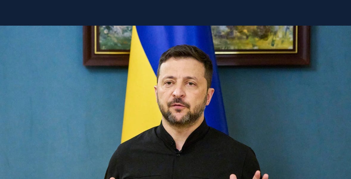 Zelensky Continues to Play Games