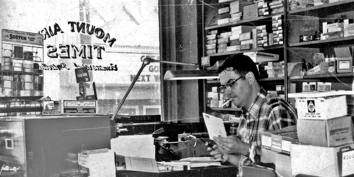 Journalists, an endangered species by David Sobotta