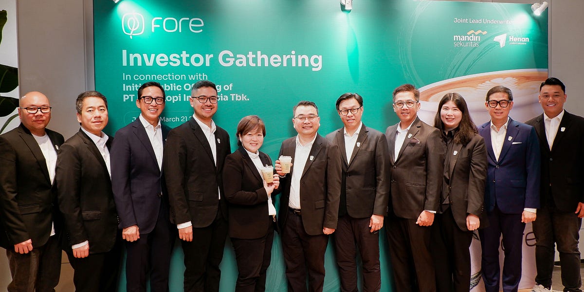 Fore Preps for IPO☕, Tencent Doubles Down on Indonesia☁️, and a Tumbling Market📉