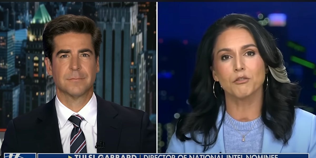 Tulsi Gabbard Can’t Wait To Do DNI Stuff, Whatever It Is! Tulsi Gabbard Can’t Wait To Do DNI Stuff, Whatever It Is!