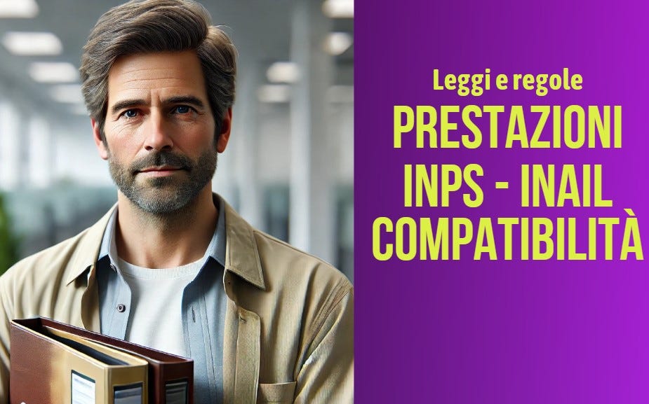 Modulo 178 Inail Incompatibilità tra prestazioni INPS e INAIL