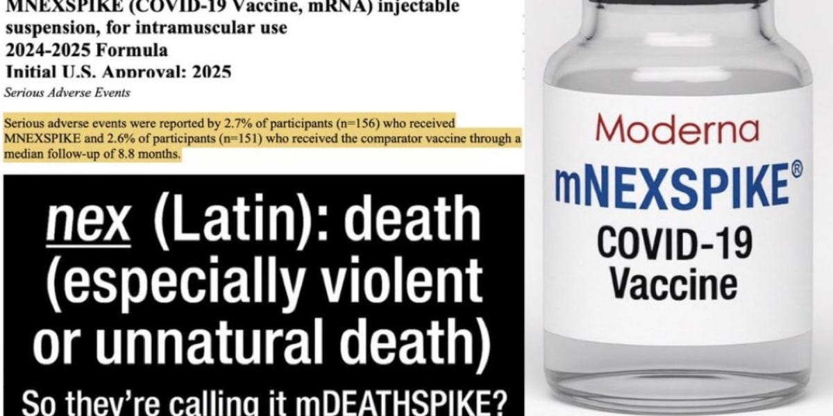 Moderna&rsquo;s Newly Approved mRNA Shot is Literally Named After Violent Death