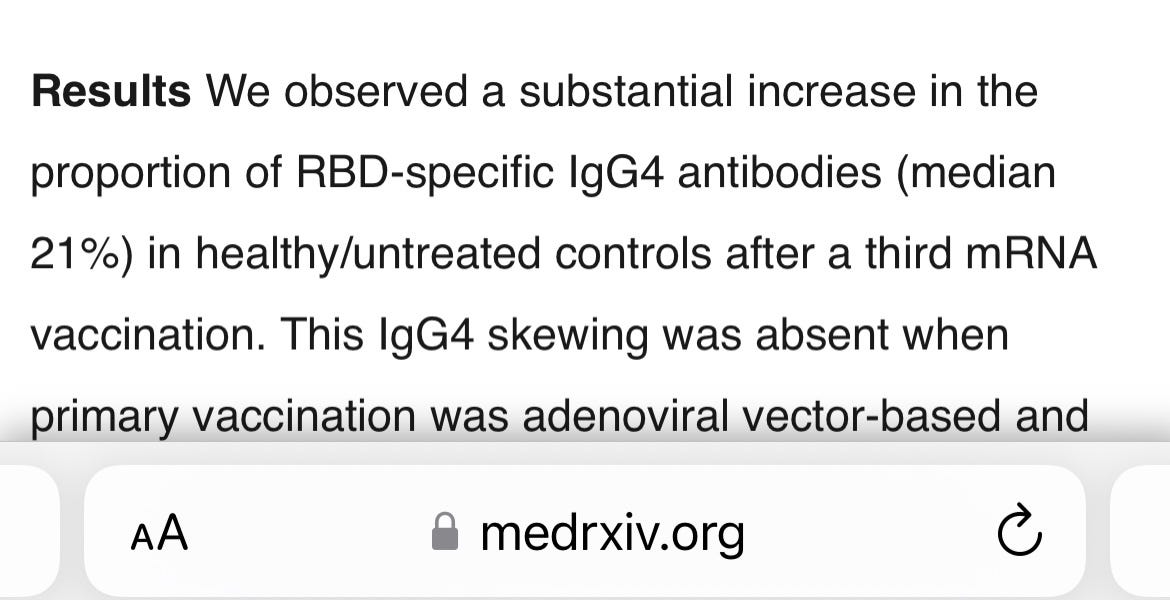 More proof the mRNAs rewire the immune system with unknown long-term effects