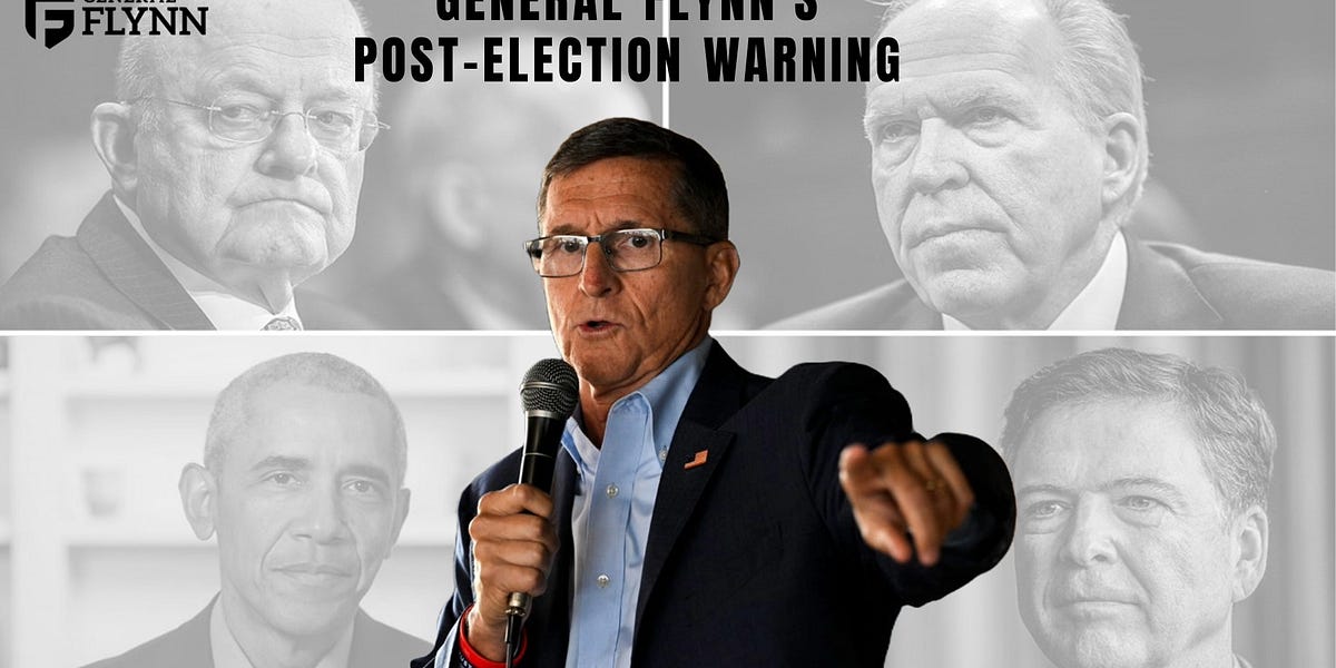 General Flynn Delivers Thundering Post-Election Warning