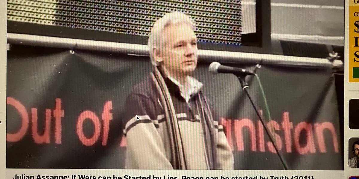 War By Media: "Journalists Are War Criminals," Julian Assange