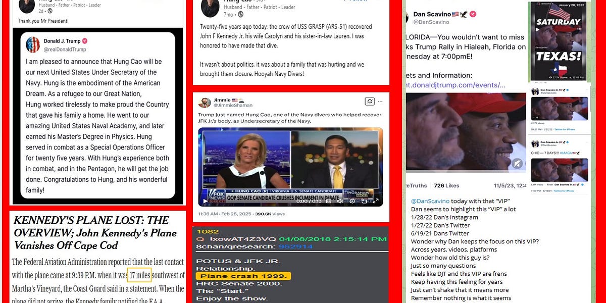 DJT - JFK JR "The Start" / HRC Banner