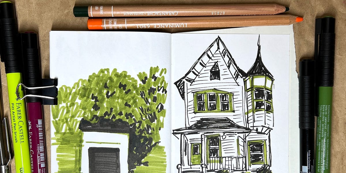 Drawing Black sketch pen art by Art is life | OurArtCorner